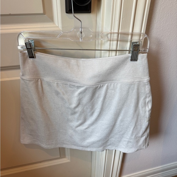 Vuori Light Gray Mini Skirt - Picture 1 of 3